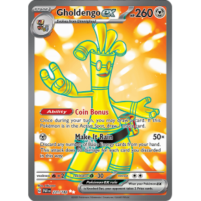 Gholdengo ex 231/182 - Paradox Rift Enkeltkort