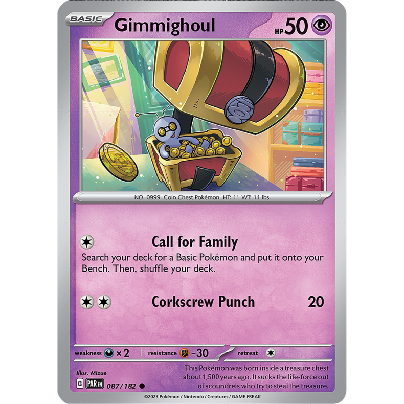 Gimmighoul 087/182 - Paradox Rift Enkeltkort
