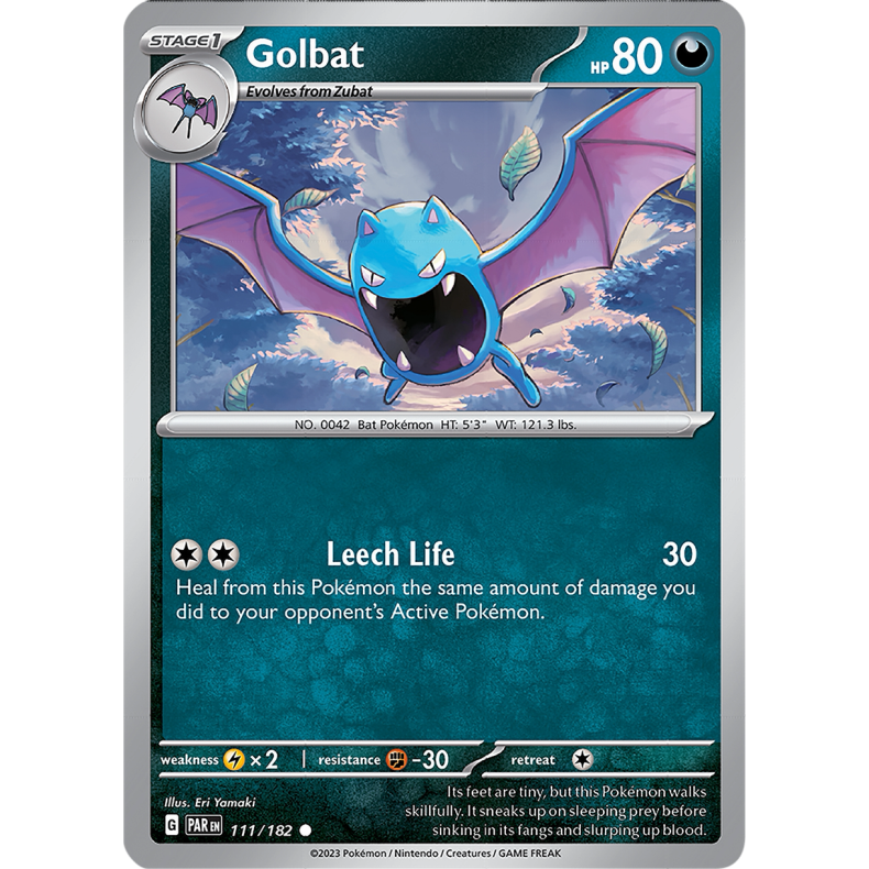 Golbat 111/182 - Paradox Rift Enkeltkort