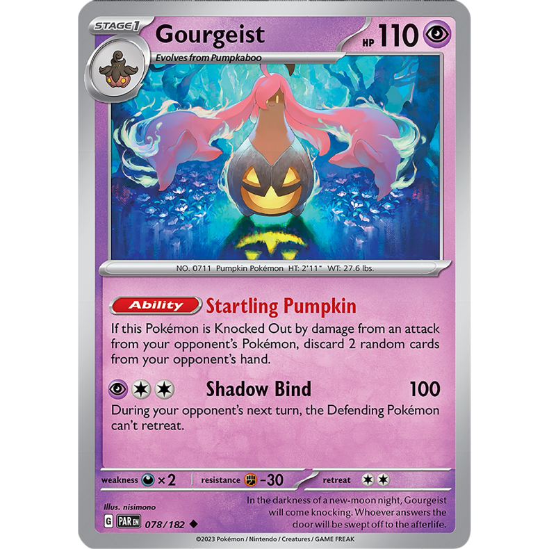 Gourgeist 078/182 - Paradox Rift Enkeltkort