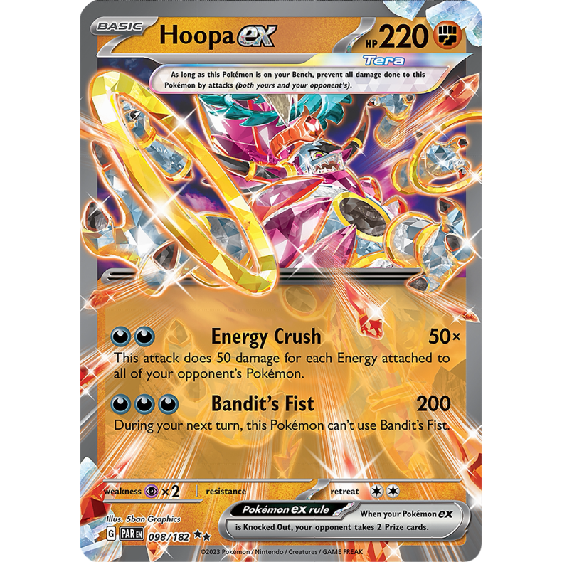 Hoopa ex 098/182 - Paradox Rift Enkeltkort
