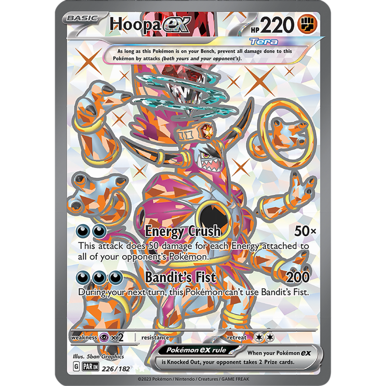 Hoopa ex 226/182 - Paradox Rift Enkeltkort