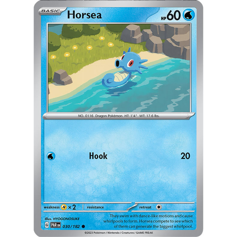 Horsea 030/182 - Paradox Rift Enkeltkort