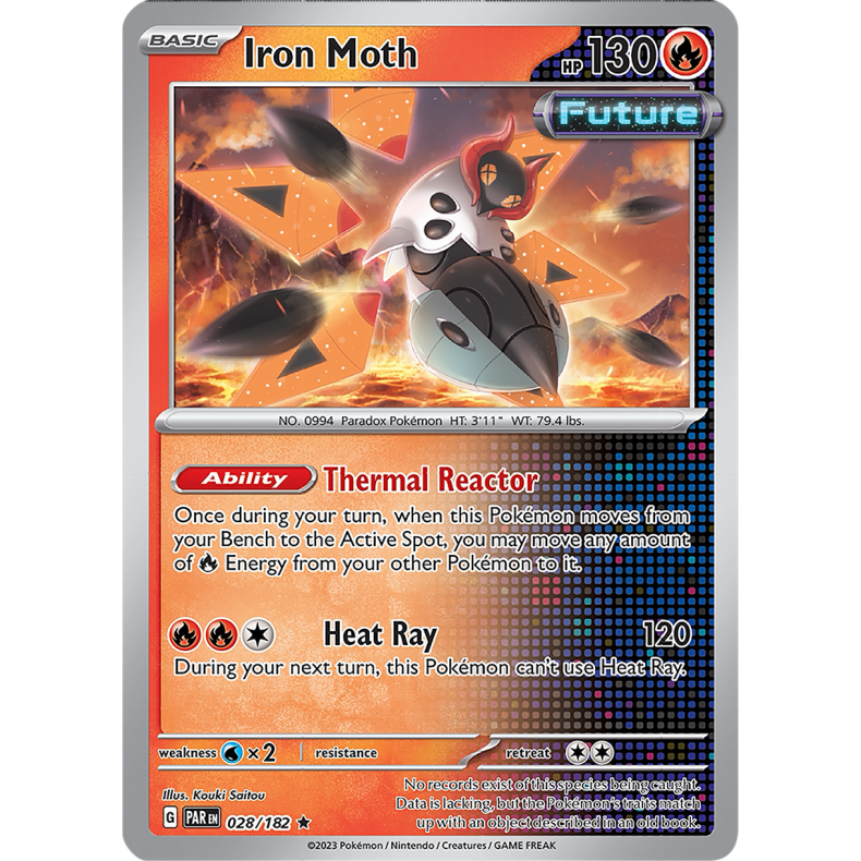 Iron Moth 028/182 - Paradox Rift Enkeltkort