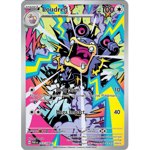 Loudred 212/182 - Paradox Rift Enkeltkort