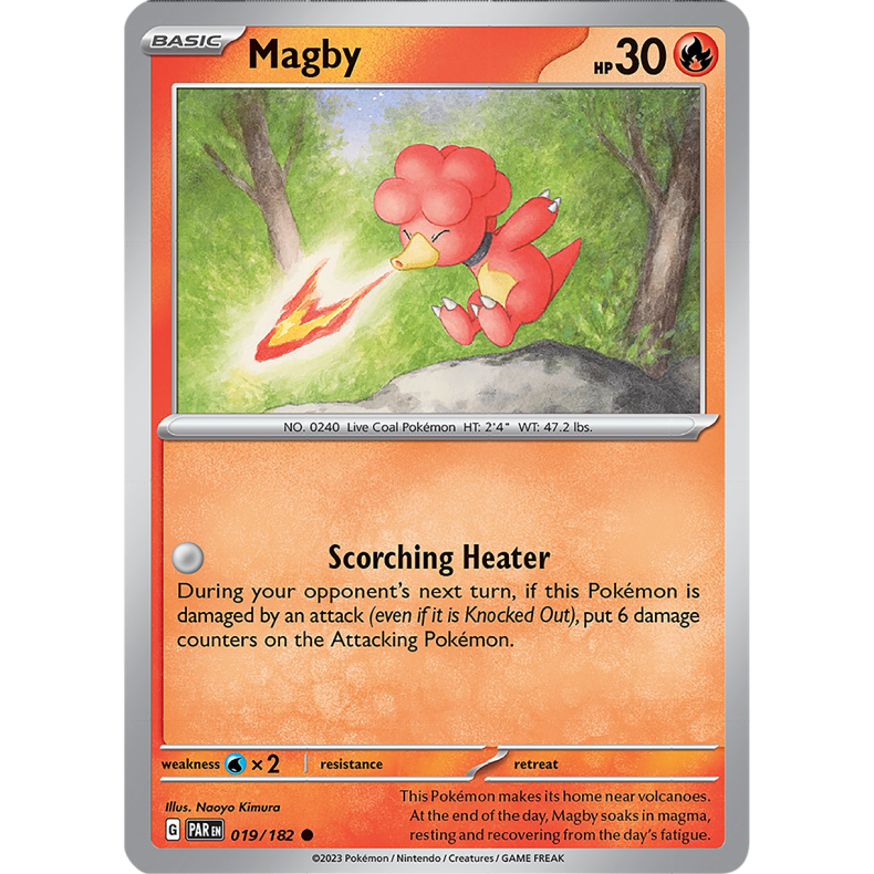 Magby 019/182 - Paradox Rift Enkeltkort