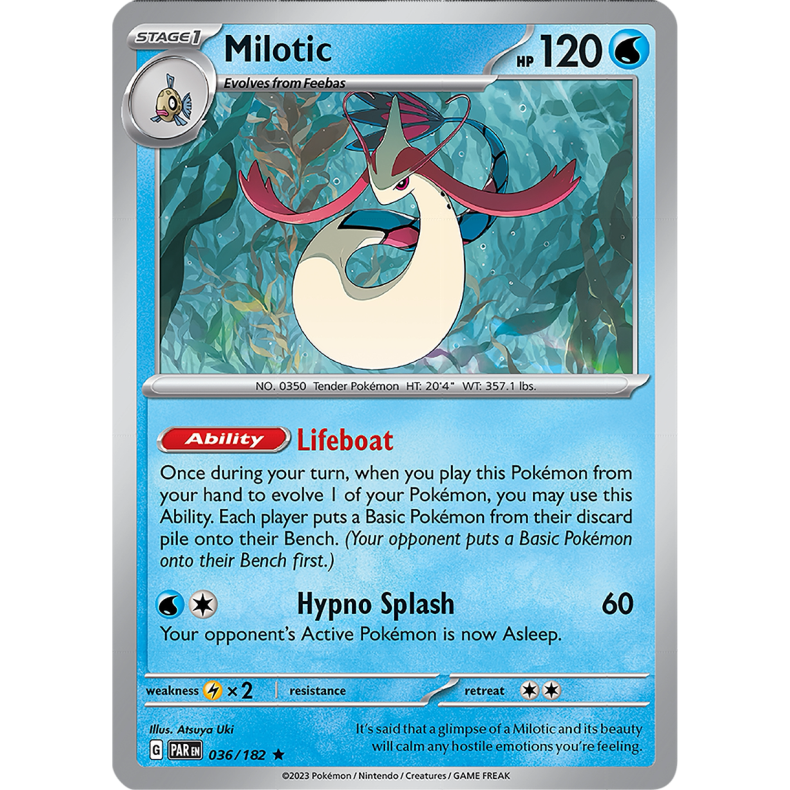 Milotic 036/182 - Paradox Rift Enkeltkort