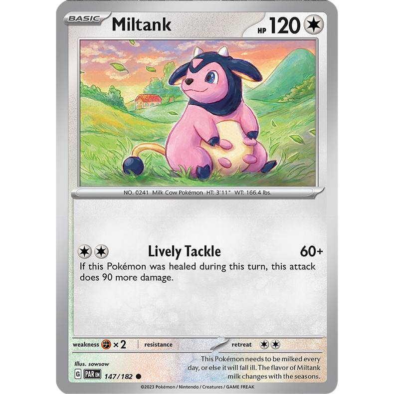 Miltank 147/182 - Paradox Rift Enkeltkort