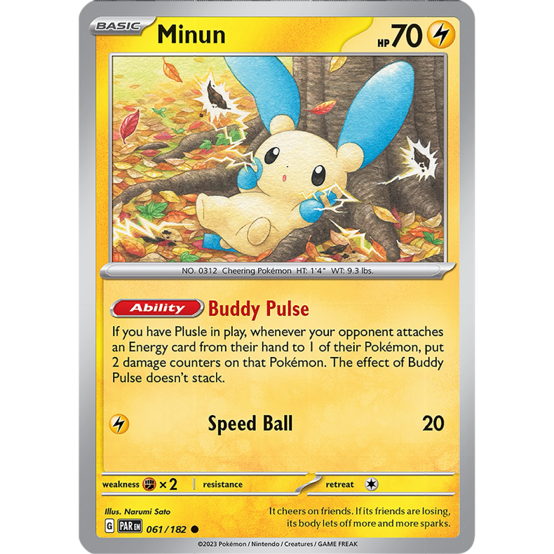 Minun 061/182 - Paradox Rift Enkeltkort
