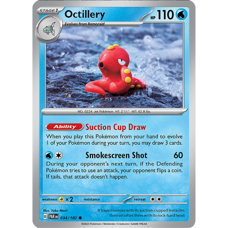 Octillery 034/182 - Paradox Rift Enkeltkort