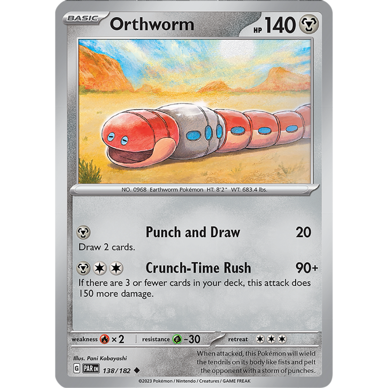 Orthworm 138/182 - Paradox Rift Enkeltkort