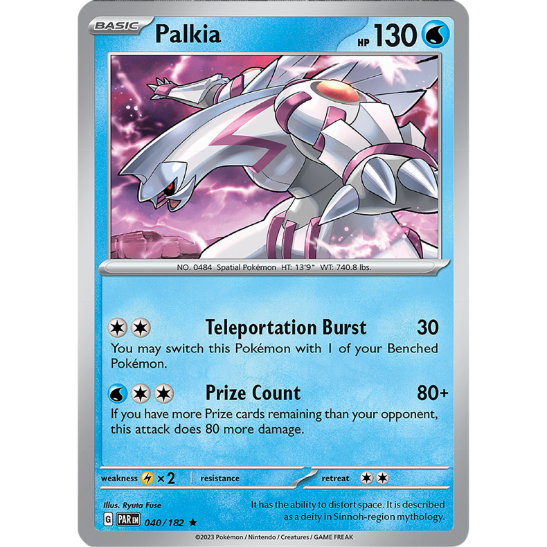 Palkia 040/182 - Paradox Rift Enkeltkort