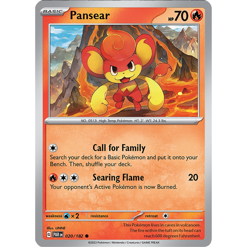 Pansear 020/182 - Paradox Rift Enkeltkort