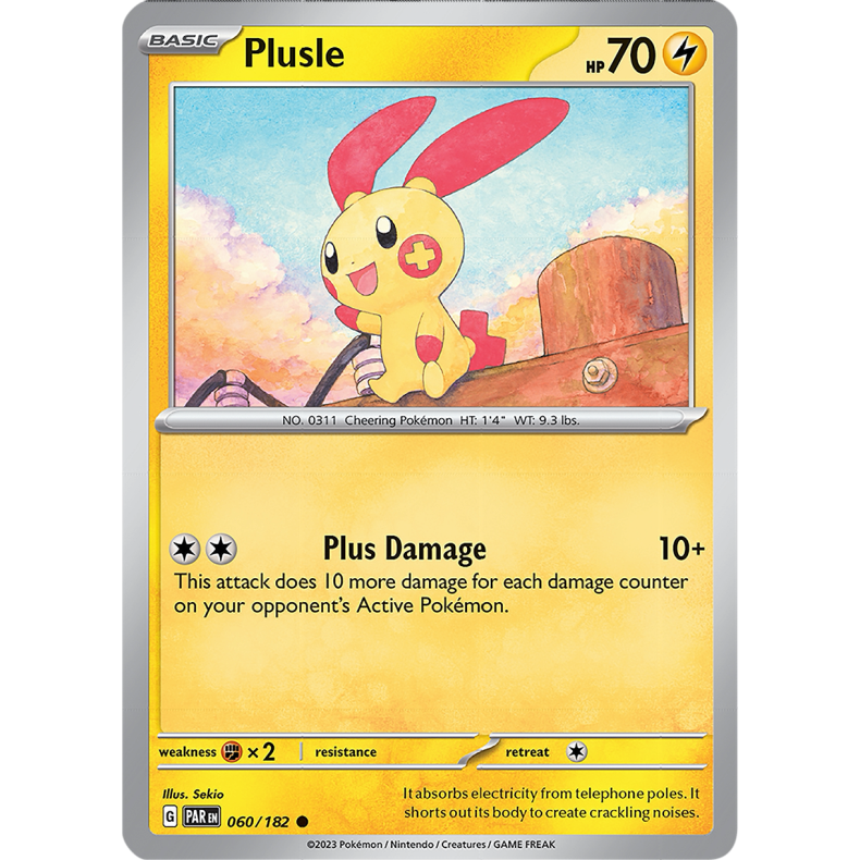 Plusle 060/182 - Paradox Rift Enkeltkort