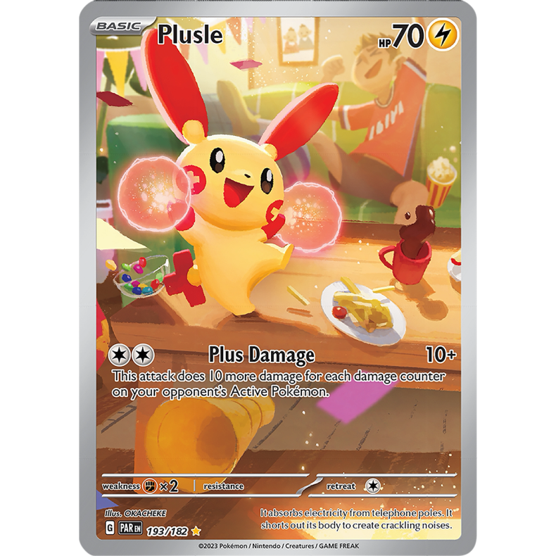 Plusle 193/182 - Paradox Rift Enkeltkort