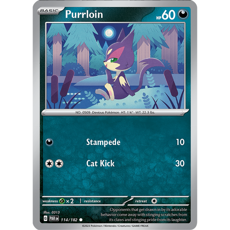 Purrloin 114/182 - Paradox Rift Enkeltkort