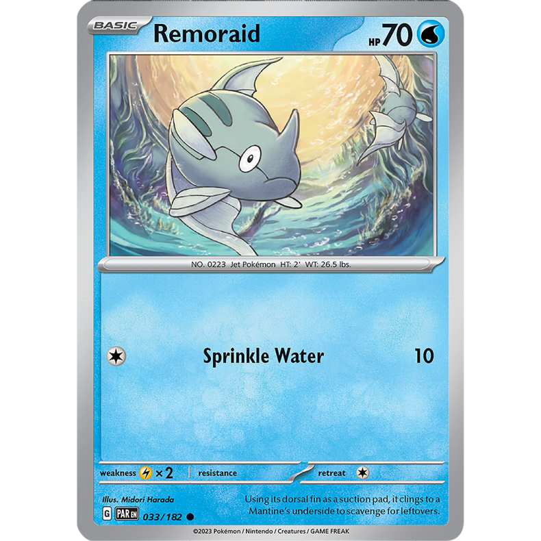 Remoraid 033/182 - Paradox Rift Enkeltkort