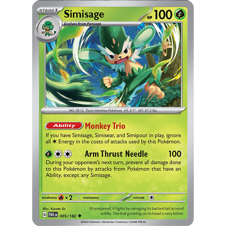 Simisage 005/182 - Paradox Rift Enkeltkort