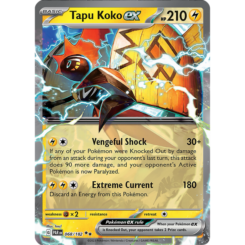 Tapu Koko ex 068/182 - Paradox Rift Enkeltkort