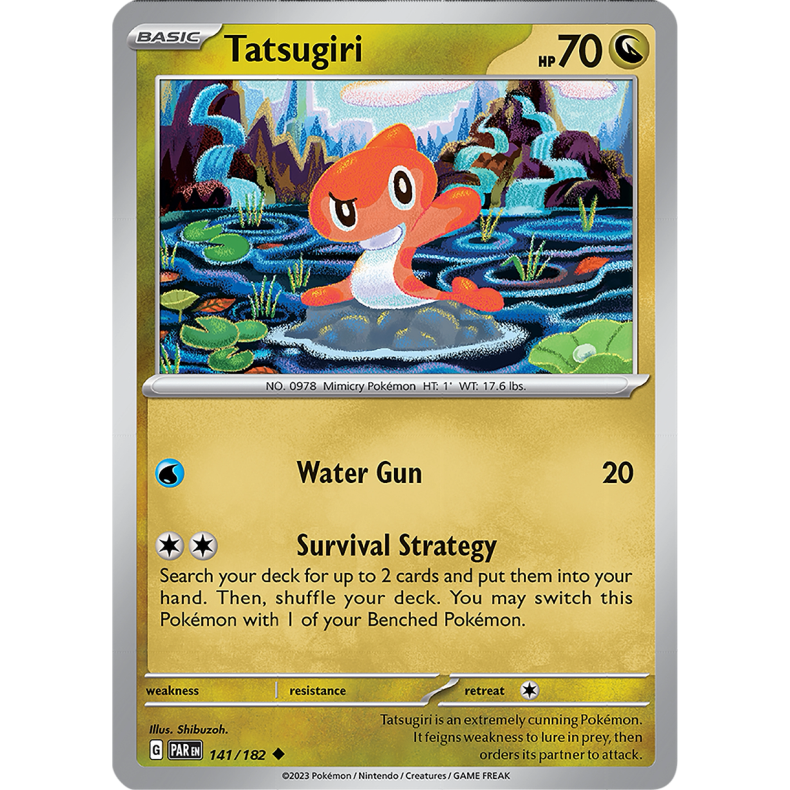 Tatsugiri 141/182 - Paradox Rift Enkeltkort