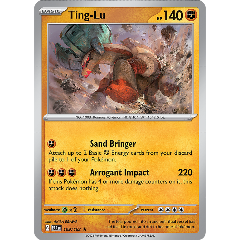 Ting-Lu 109/182 - Paradox Rift Enkeltkort