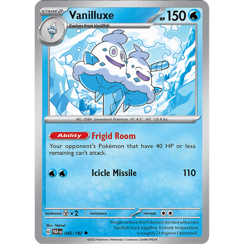 Vanilluxe 045/182 - Paradox Rift Enkeltkort