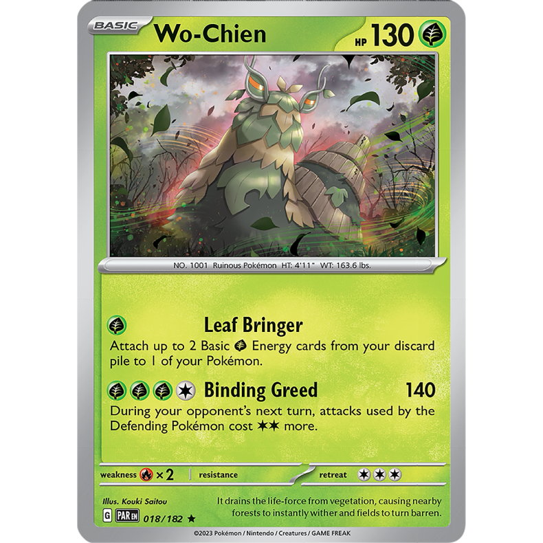 Wo-Chien 018/182 - Paradox Rift Enkeltkort