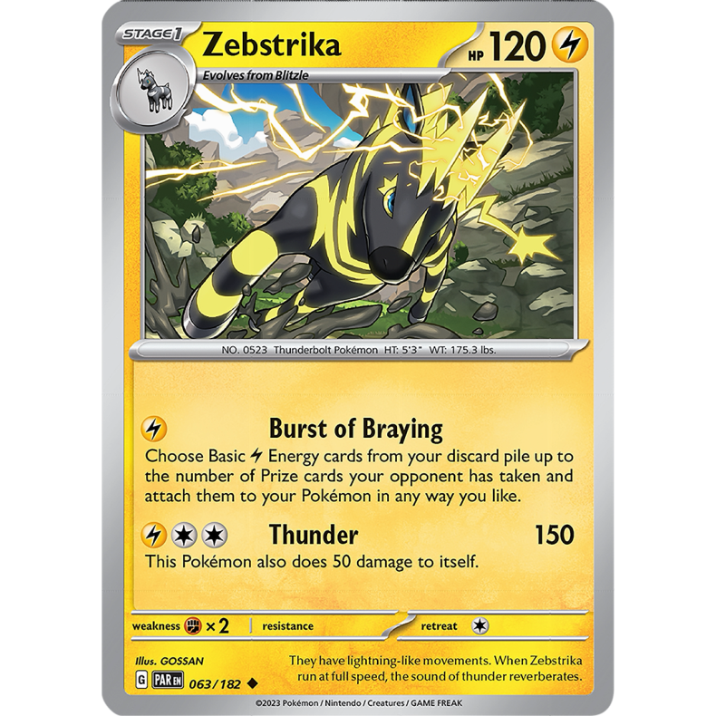 Zebstrika 063/182 - Paradox Rift Enkeltkort