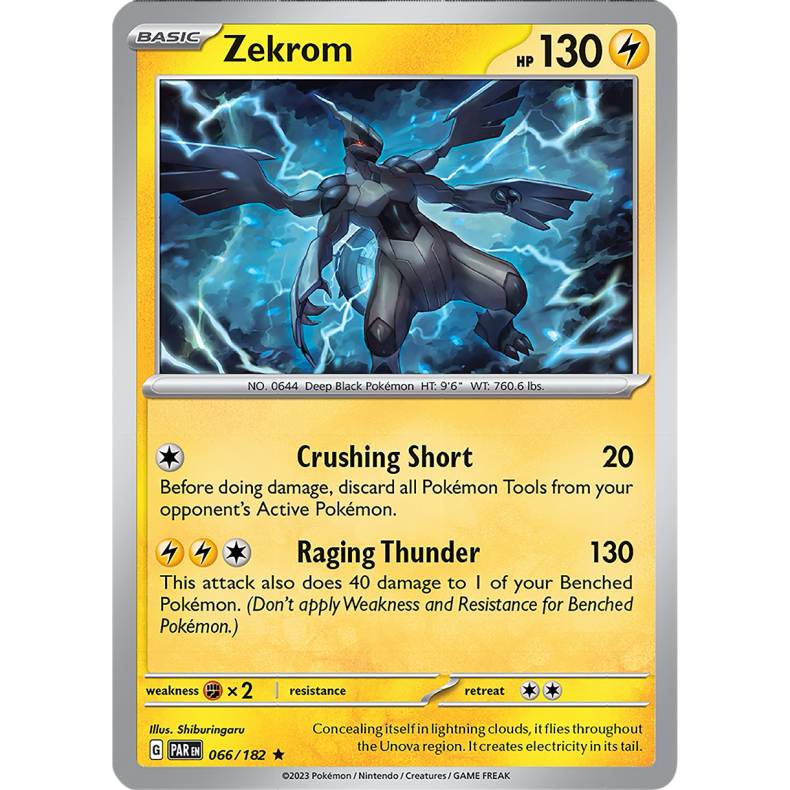Zekrom 066/182 - Paradox Rift Enkeltkort
