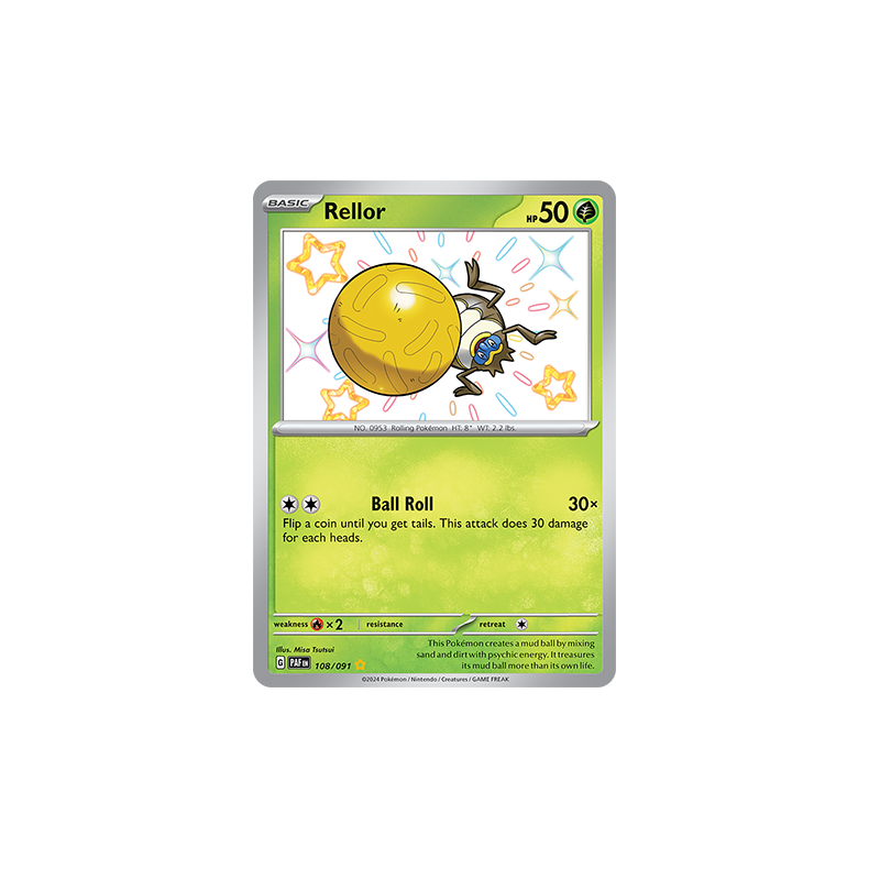 Rellor 108/091 - Paldean Fates Enkeltkort