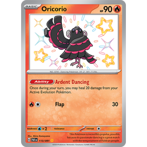 Oricorio 113/091 - Paldean Fates Enkeltkort