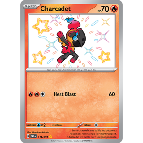Charcadet 114/091 - Paldean Fates Enkeltkort