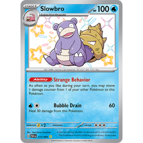 Slowbro 117/091 - Paldean Fates Enkeltkort