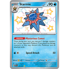 Starmie 119/091 - Paldean Fates Enkeltkort
