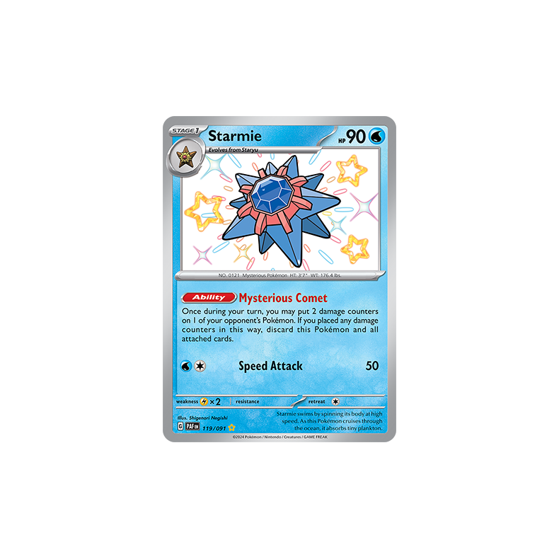Starmie 119/091 - Paldean Fates Enkeltkort