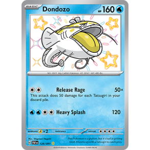 Dondozo 126/091 - Paldean Fates Enkeltkort