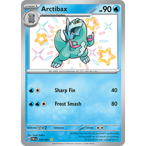 Arctibax 129/091 - Paldean Fates Enkeltkort