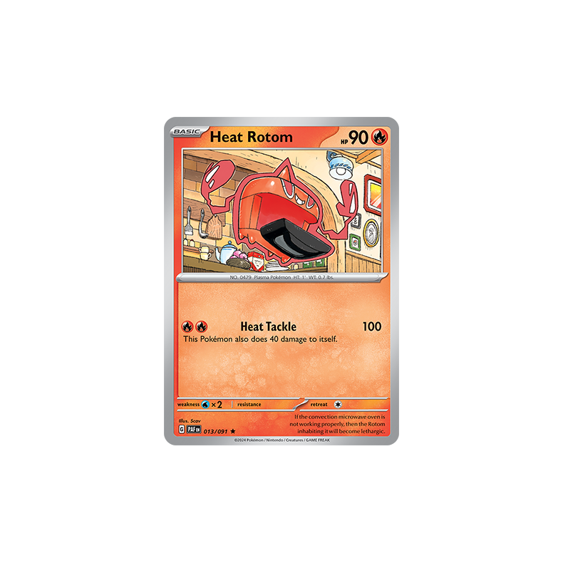 Heat Rotom 013/091 - Paldean Fates Enkeltkort
