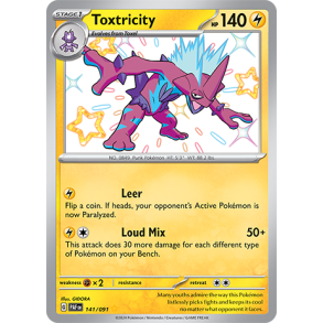 Toxtricity 141/091 - Paldean Fates Enkeltkort