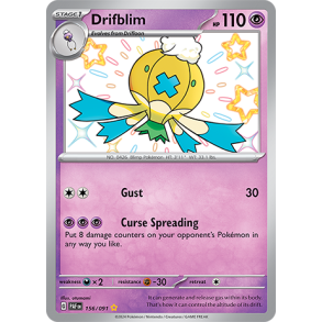 Drifblim 156/091 - Paldean Fates Enkeltkort