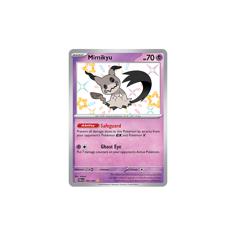 Mimikyu 160/091 - Paldean Fates Enkeltkort