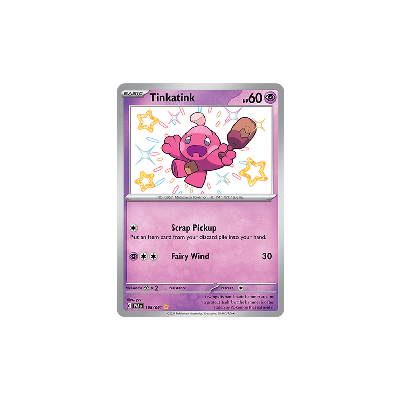 Tinkatink 165/091 - Paldean Fates Enkeltkort