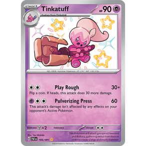 Tinkatuff 166/091 - Paldean Fates Enkeltkort