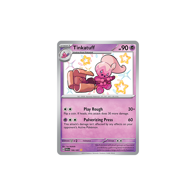 Tinkatuff 166/091 - Paldean Fates Enkeltkort