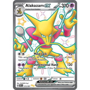 Alakazam ex 215/091 - Paldean Fates Enkeltkort