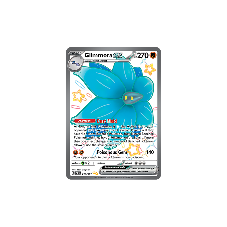 Glimmora ex 218/091 - Paldean Fates Enkeltkort