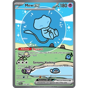 Mew ex 232/091 - Paldean Fates Enkeltkort