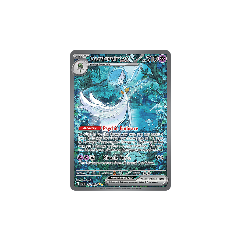 Gardevoir ex 233/091 - Paldean Fates Enkeltkort