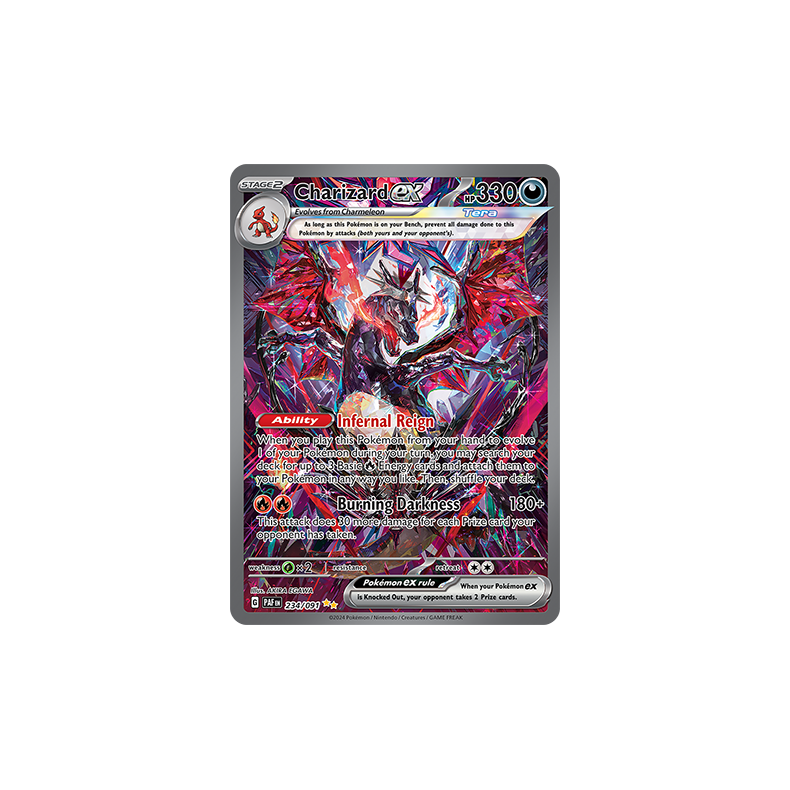 Charizard ex 234/091 - Paldean Fates Enkeltkort