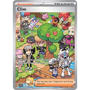 Clive 236/091 - Paldean Fates Enkeltkort